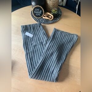 Pink Rose pull on sweater lounge pants size Large